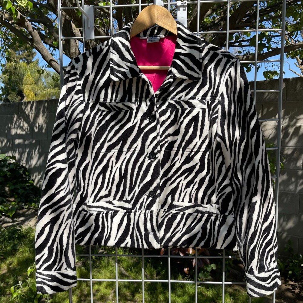 Zebra jacket